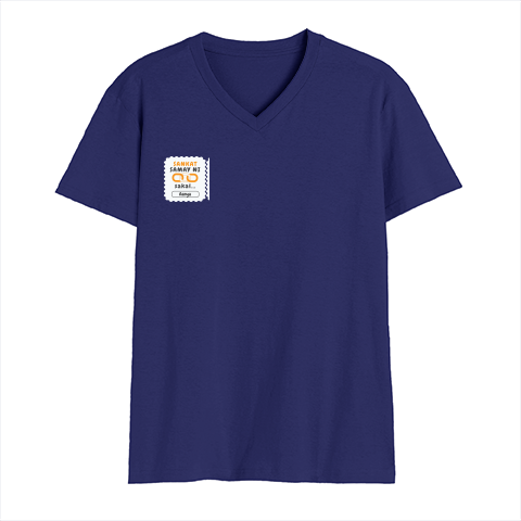 Personalized Minimalist T-Shirt with Custom Name - Male V Neck T Shirt Dtf T-Shirt