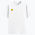 Cotton Stretch T-Shirt | Unisex Fit | 95% Cotton 5% Spandex | Breathable Flexible Durable | Adults | Personalized | Typography | Friendship | Everyday | Supportive | Don't Worry, Mi Aahe - right pocket - White - mockup 4