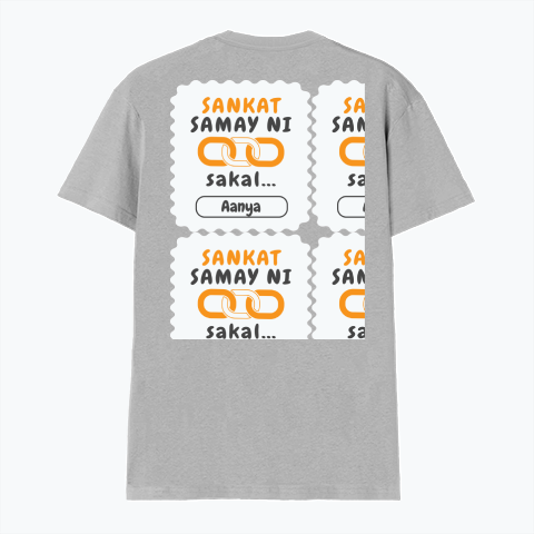 Personalized Minimalist T-Shirt with Custom Name - Male V Neck T Shirt Embroidery T-Shirt