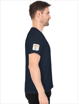 Personalized Minimalist T-Shirt with Custom Name - Male V Neck T Shirt Embroidery T-Shirt