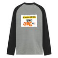 Male Raglan T-Shirt | Men's Regular Fit | 180 GSM Bio-Washed Fabric | Double Stitched, Ribbed Neck | Personalized | Typography | Friendship | Everyday | Supportive | Don't Worry, Mi Aahe - back - mockup 2
