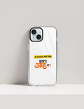 iPhone Glass Case | For Various iPhone Models | Tempered Glass & TPU | Hybrid Protection, Wireless Charging | Unisex | Personalized | Typography | Friendship | Everyday | Supportive | Don't Worry, Mi Aahe - front_15 - 15 - mockup 8