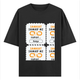 Personalized Minimalist T-Shirt with Custom Name - Oversized Classic T Shirt Embroidery T-Shirt