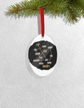 Christmas Ornaments | 3x3 Inch Home Decor | Acrylic | Waterproof, Fade-Proof, Ready to Hang | Unisex | Personalized | Typography | Self-knowledge | Everyday | Confident | Know The Game - front_Oval - Oval - mockup 4