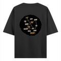 Oversized Standard T-Shirt | Unisex Relaxed Fit | 100% Super Combed Cotton | Soft, Breathable, Durable | Adult | Personalized | Typography | Self-knowledge | Everyday | Confident | Know The Game - back - Black - mockup 2