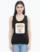 Personalized Minimalist Female Womens Tank Top Dtg with Custom Name