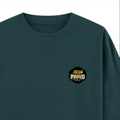 Oversized Classic T-Shirt | Unisex Relaxed Fit | 100% Super-Combed Cotton | Pre-Shrunk, Double-Stitched | Adults | Personalized | Typography | Generational Identity | Youth Culture | Assertive | Proud Gen Z - right pocket - Petrol Blue - mockup 4