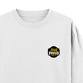 Oversized Classic T-Shirt | Unisex Relaxed Fit | 100% Super-Combed Cotton | Pre-Shrunk, Double-Stitched | Adults | Personalized | Typography | Generational Identity | Youth Culture | Assertive | Proud Gen Z - right pocket - White - mockup 4