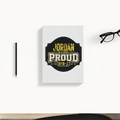 Daily Planner | 3-Month Undated | Soft-Bound | 204 Pages, Dotted Notes | Unisex Adult | Personalized | Typography | Generational Identity | Youth Culture | Assertive | Proud Gen Z - back - White - mockup 2