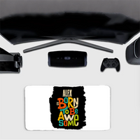 Gaming Pad | Extended Sizes 60x30cm & 80x33cm | 3mm Thick Skid-Proof Base | Smooth Control & Fade-Proof | Unisex | Personalized | Typography | Positivity | Self-worth | Birthdays | Positive | Born To Be Awesome