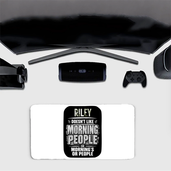 Gaming Pad | Extended Sizes 60x30cm & 80x33cm | 3mm Thick Skid-Proof Base | Smooth Control & Fade-Proof | Unisex | Personalized | Typography | Humor | Everyday | Sarcastic