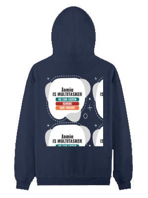 Personalized Design Pullover Hoodie Dtg with Custom Name