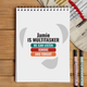 Personalized Design Sketchbook Accessories with Custom Name