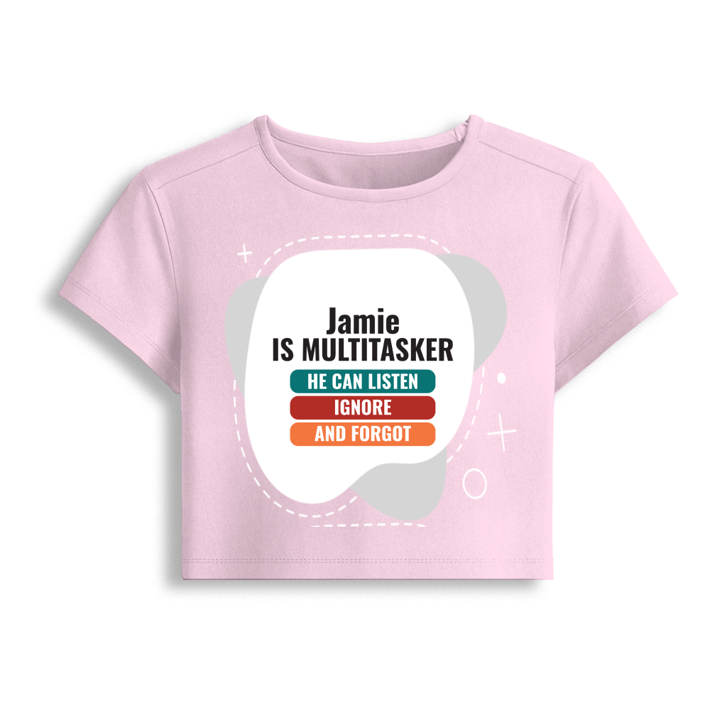 Personalized Baby T-Shirt with Custom Name