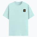 Cotton Stretch T-Shirt | Unisex Fit | 95% Cotton 5% Spandex | Breathable Flexible Durable | Adults | Personalized | Typography | Video Games | Everyday | Confident | Beast Mode Gamer - left pocket - Mint - mockup 3