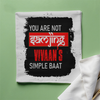 Cloth Napkin - Attitude Nahi, Simplicity