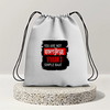 Drawstring Bag - Attitude Nahi, Simplicity
