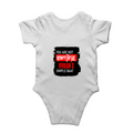 Baby Romper | 0-12 Months | 180 GSM Bio-Washed Cotton | Double-Stitched, Pre-Shrunk | Unisex | Personalized | Typography | Self-expression | Humor | Everyday | Sarcastic | Attitude Nahi, Simplicity - back - White - mockup 2