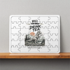 MDF Wooden Puzzles - Drink Tea, Avoid Extinction
