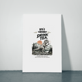 Metal Posters | 8x11.7 & 11.7x15.7 Inches | 1mm Thick Metal | Magnetic Mount | Waterproof | Glossy Finish | Home Decor | Personalized | Typography | Dinosaurs | Tea | Everyday | Humorous | Drink Tea, Avoid Extinction - front_2 - White - mockup 2