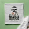 Cloth Napkin - Drink Tea, Avoid Extinction