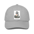 Classic Trucker Cap | Adjustable Fit | Unisex | Breathable Cotton Blend & Mesh Snapback | Personalized | Typography | Dinosaurs | Tea | Everyday | Humorous | Drink Tea, Avoid Extinction - front - Grey - mockup 1