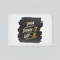 Placemat | Standard Dining | 100% Polyester | Durable, Fade-Proof, Soft | Unisex | Personalized | Typography | Motivation | Everyday | Empowering | Fall Seven, Rise Eight - front_2 - White - mockup 2