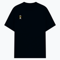 Cotton Stretch T-Shirt | Unisex Fit | 95% Cotton 5% Spandex | Breathable Flexible Durable | Adults | Personalized | Typography | Humor | Everyday | Humorous | Innocent By - right pocket - Navy Blue - mockup 4