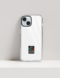 Hard Clear Case | For iPhone | TPU & PC Hybrid | Camera Guard & Scratch-Proof | Unisex | Personalized | Typography | Resilience | Everyday | Empowering | Never Stop Rising - front_15 Plus - 15 Plus - mockup 9
