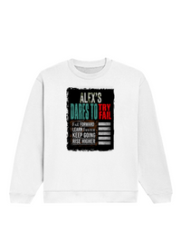 Oversized Sweatshirt | Relaxed Fit Unisex | 90% Cotton 10% Polyester 400 GSM | Pre-Shrunk Drop Shoulder | Unisex | Personalized | Typography | Resilience | Everyday | Empowering | Never Stop Rising