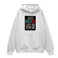 Oversized Hoodie | Relaxed Fit Unisex | 400 GSM Cotton Blend | Pre-Shrunk Warmth & Comfort | Adults | Personalized | Typography | Resilience | Everyday | Empowering | Never Stop Rising