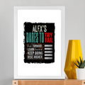 Framed Poster | Multiple Sizes | 300 GSM Art Paper | Laminated, Fade-Proof, 1-inch Frame | Unisex Home Decor | Personalized | Typography | Resilience | Everyday | Empowering | Never Stop Rising - front_A3 Frame Poster - A3 Frame Poster - mockup 12