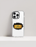 Hard Clear Case | For iPhone | TPU & PC Hybrid | Camera Guard & Scratch-Proof | Unisex | Personalized | Typography | Pop Culture | Everyday | Humorous - front_16 Pro - 16 Pro - mockup 6
