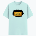 Cotton Stretch T-Shirt | Unisex Fit | 95% Cotton 5% Spandex | Breathable Flexible Durable | Adults | Personalized | Typography | Pop Culture | Everyday | Humorous - front - Mint - mockup 1