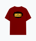 Cotton Stretch T-Shirt | Unisex Fit | 95% Cotton 5% Spandex | Breathable Flexible Durable | Adults | Personalized | Typography | Pop Culture | Everyday | Humorous - back - Red - mockup 2