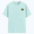 Cotton Stretch T-Shirt | Unisex Fit | 95% Cotton 5% Spandex | Breathable Flexible Durable | Adults | Personalized | Typography | Pop Culture | Everyday | Humorous - left pocket - Mint - mockup 3