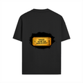 Male Standard Crew T-Shirt | Regular Fit | 100% Cotton (180 GSM) | Breathable, Durable | Men's | Personalized | Typography | Pop Culture | Everyday | Humorous - back - Black - mockup 2