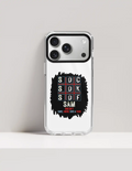 Hard Clear Case | For iPhone | TPU & PC Hybrid | Camera Guard & Scratch-Proof | Unisex | Personalized | Typography | Attitude | Rebellion | Everyday | Assertive | Unbothered By Everything - front_17 Pro Max - 17 Pro Max - mockup 3