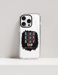 Hard Clear Case | For iPhone | TPU & PC Hybrid | Camera Guard & Scratch-Proof | Unisex | Personalized | Typography | Attitude | Rebellion | Everyday | Assertive | Unbothered By Everything - front_16 Pro Max - 16 Pro Max - mockup 7