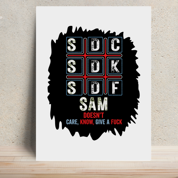 Metal Posters | 8x11.7 & 11.7x15.7 Inches | 1mm Thick Metal | Magnetic Mount | Waterproof | Glossy Finish | Home Decor | Personalized | Typography | Attitude | Rebellion | Everyday | Assertive | Unbothered By Everything