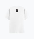 Basic T-Shirt | Unisex Fit XS-2XL | 180 GSM Poly-Cotton Blend | Soft Finish, Durable | Adults | Personalized | Typography | Attitude | Rebellion | Everyday | Assertive | Unbothered By Everything - back - White - mockup 2