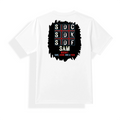 Unisex Jersey T-Shirt | Adults | Polyester Honeycomb Mesh | Breathable, Quick-Dry | Unisex Fit | Personalized | Typography | Attitude | Rebellion | Everyday | Assertive | Unbothered By Everything - back - mockup 2
