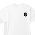 Unisex Jersey T-Shirt | Adults | Polyester Honeycomb Mesh | Breathable, Quick-Dry | Unisex Fit | Personalized | Typography | Attitude | Rebellion | Everyday | Assertive | Unbothered By Everything - left pocket - mockup 3