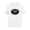 Ringer T-Shirt | Unisex Fit | 100% Cotton | Bio-Washed, Pre-Shrunk, Rib Neck | Adults | Personalized | Typography | Identity | Self-confidence | Everyday | Confident - front - White Black - mockup 1
