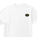 Unisex Jersey T-Shirt | Adults | Polyester Honeycomb Mesh | Breathable, Quick-Dry | Unisex Fit | Personalized | Typography | Identity | Self-confidence | Everyday | Confident - left pocket - mockup 3