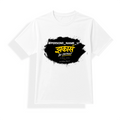 Unisex Dry Fit T-Shirt | Regular Fit | Micro Polyester | Quick-Dry Wrinkle Resistant | Adult | Personalized | Typography | Identity | Self-confidence | Everyday | Confident - front - mockup 1
