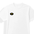Unisex Dry Fit T-Shirt | Regular Fit | Micro Polyester | Quick-Dry Wrinkle Resistant | Adult | Personalized | Typography | Identity | Self-confidence | Everyday | Confident - right pocket - mockup 4