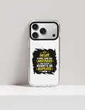Hard Clear Case | For iPhone | TPU & PC Hybrid | Camera Guard & Scratch-Proof | Unisex | Personalized | Typography | Learning From Mistakes | Everyday | Empowering | Never Regret, Never Repeat - front_17 Pro Max - 17 Pro Max - mockup 3