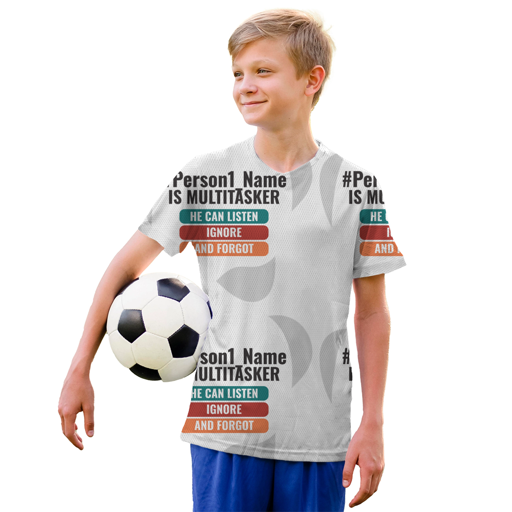 Personalized Graphic T-Shirt with Custom Name
