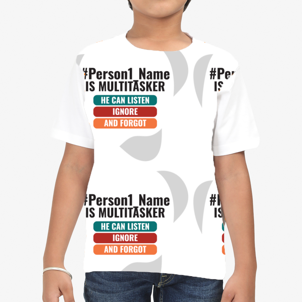 Personalized Graphic T-Shirt with Custom Name